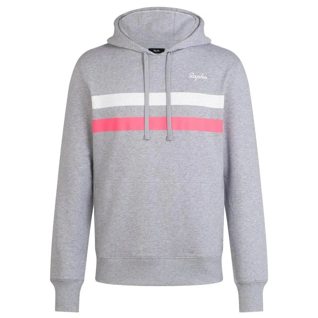 RAPHA Brevet Hoodie - GWP Grey Marl