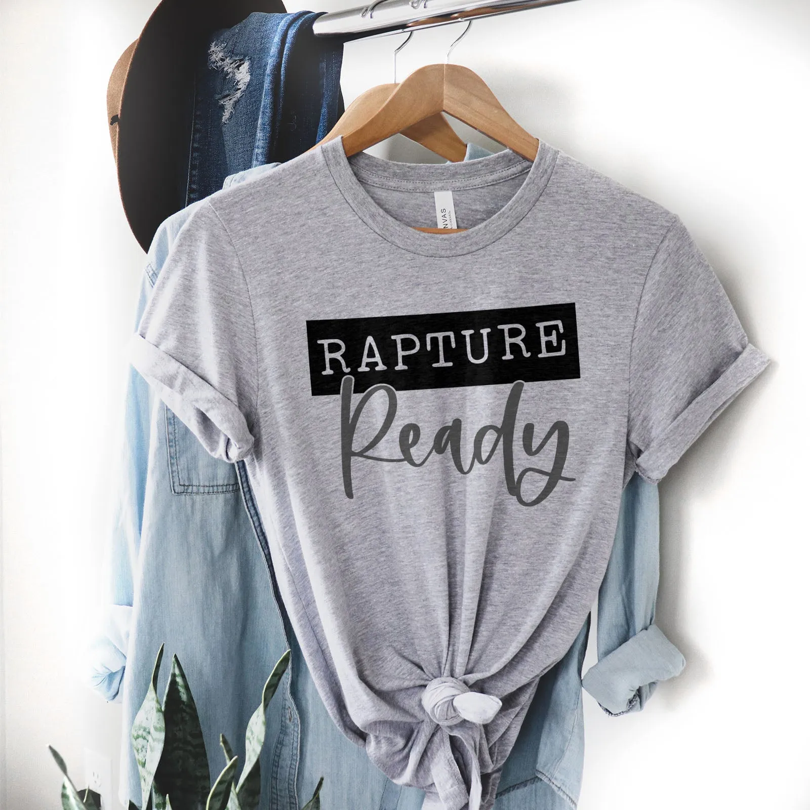 Rapture Ready Tee Shirts For Women - Christian Shirts for Women - Religious Tee Shirts