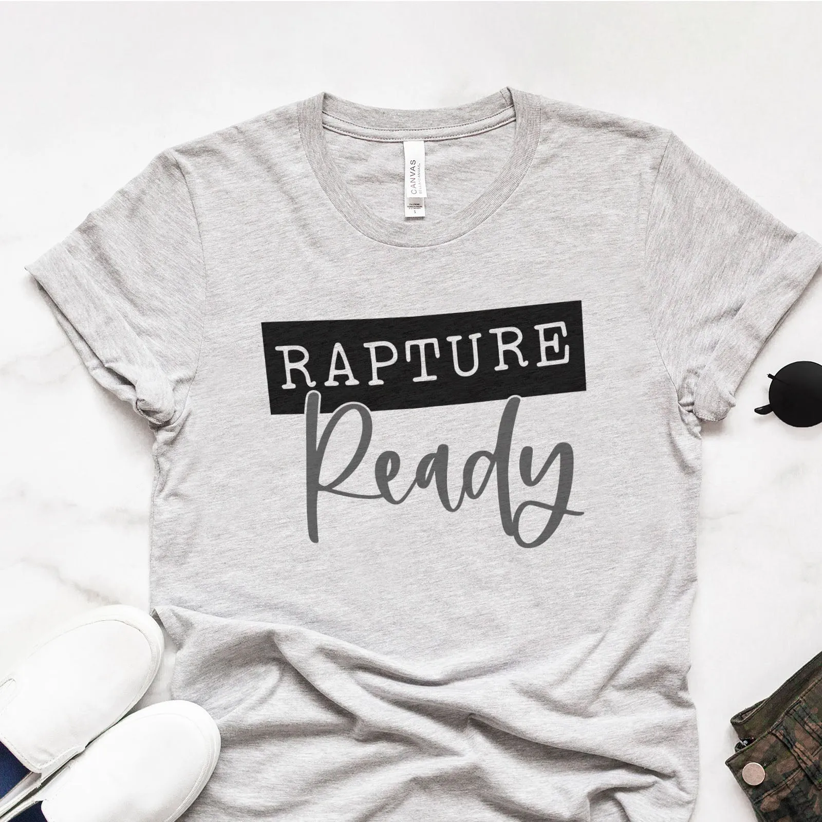 Rapture Ready Tee Shirts For Women - Christian Shirts for Women - Religious Tee Shirts