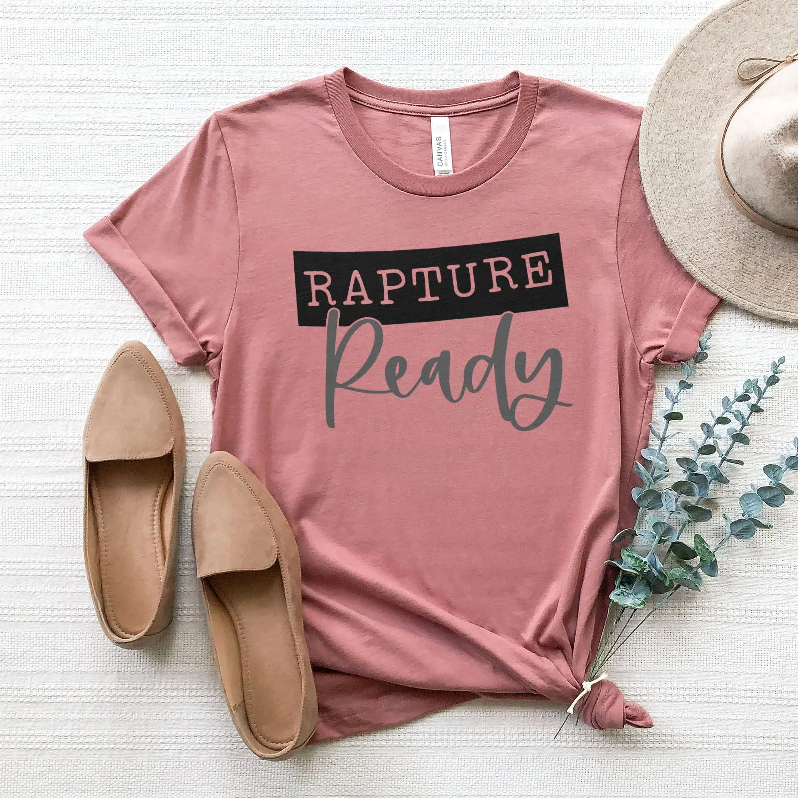 Rapture Ready Tee Shirts For Women - Christian Shirts for Women - Religious Tee Shirts