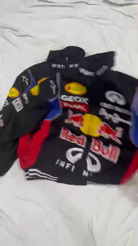 Red Bull Rework Style Racing Jackets All Sizes - 15 pcs minimum