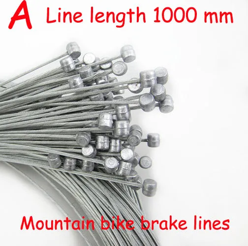 Road bike MTB Bike Fixed Gear Bicycle Brake Line Shift Shifter Gear Brake Cable Sets Core Inner Wire Steel  Speed line SCX005