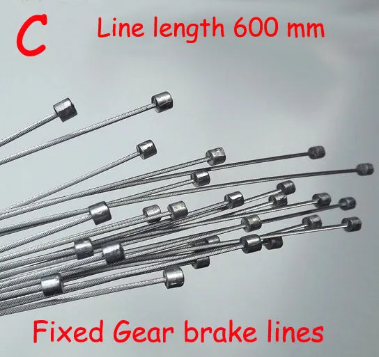 Road bike MTB Bike Fixed Gear Bicycle Brake Line Shift Shifter Gear Brake Cable Sets Core Inner Wire Steel  Speed line SCX005