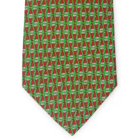 Santa Hats: Tie - Green