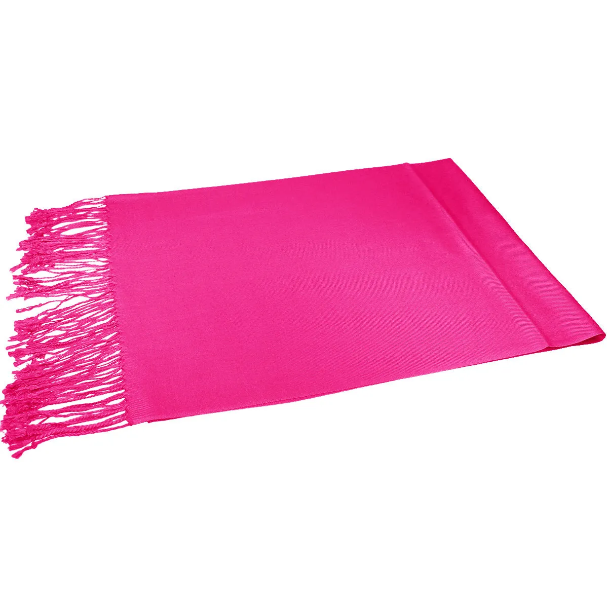 Solid Fuchsia Pashmina Scarves