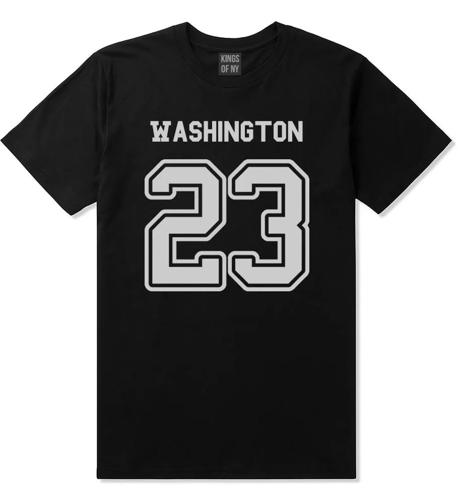 Sport Style Washington 23 Team State Jersey Mens T-Shirt