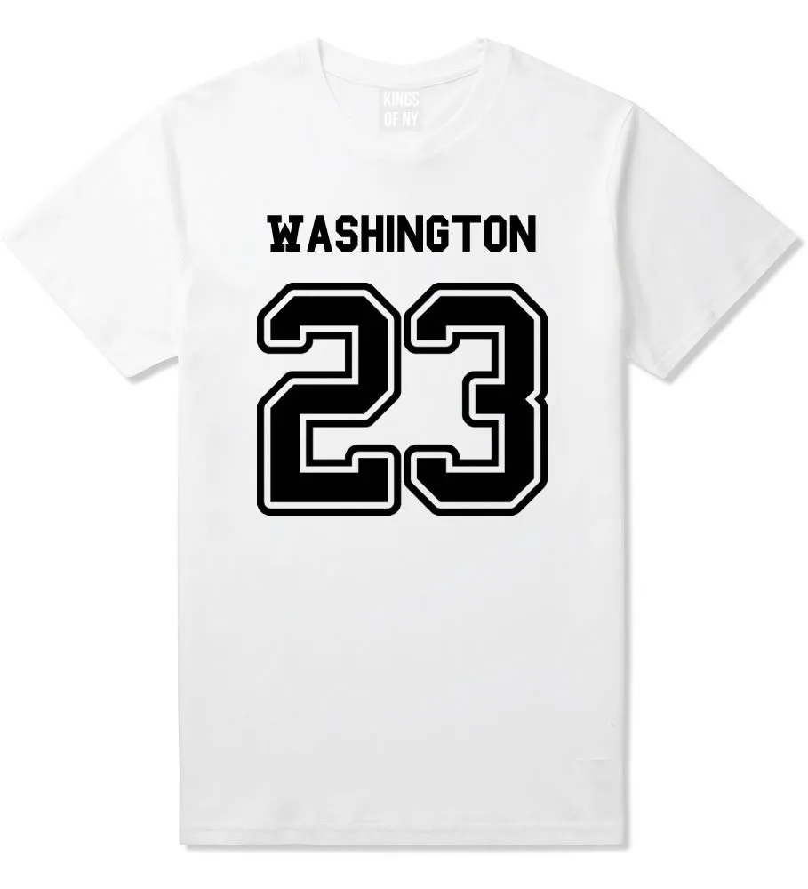 Sport Style Washington 23 Team State Jersey Mens T-Shirt