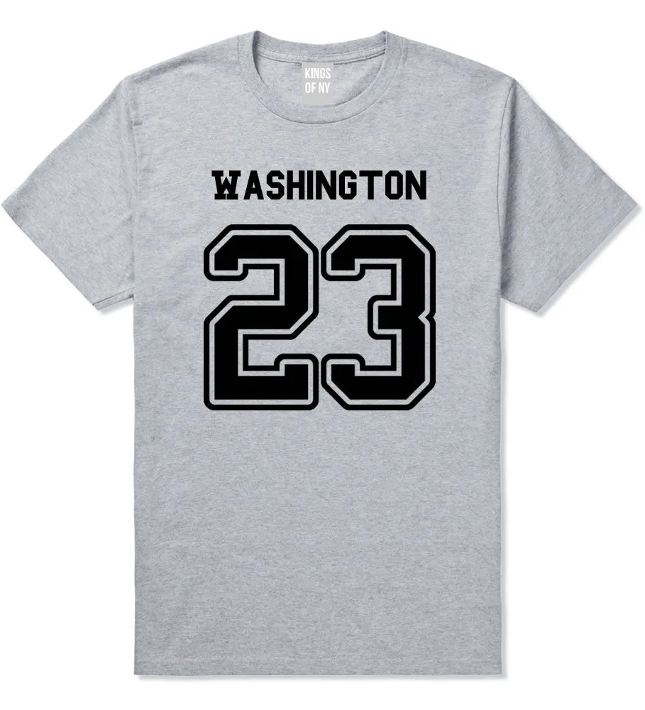 Sport Style Washington 23 Team State Jersey Mens T-Shirt