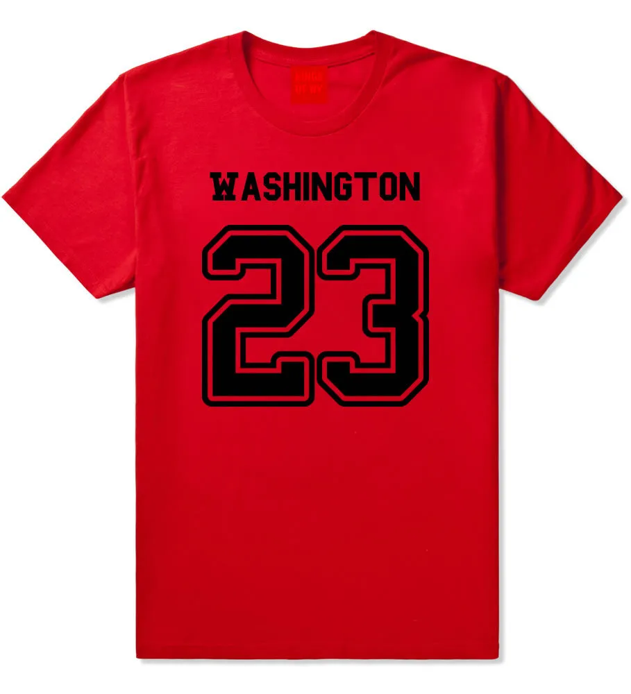 Sport Style Washington 23 Team State Jersey Mens T-Shirt