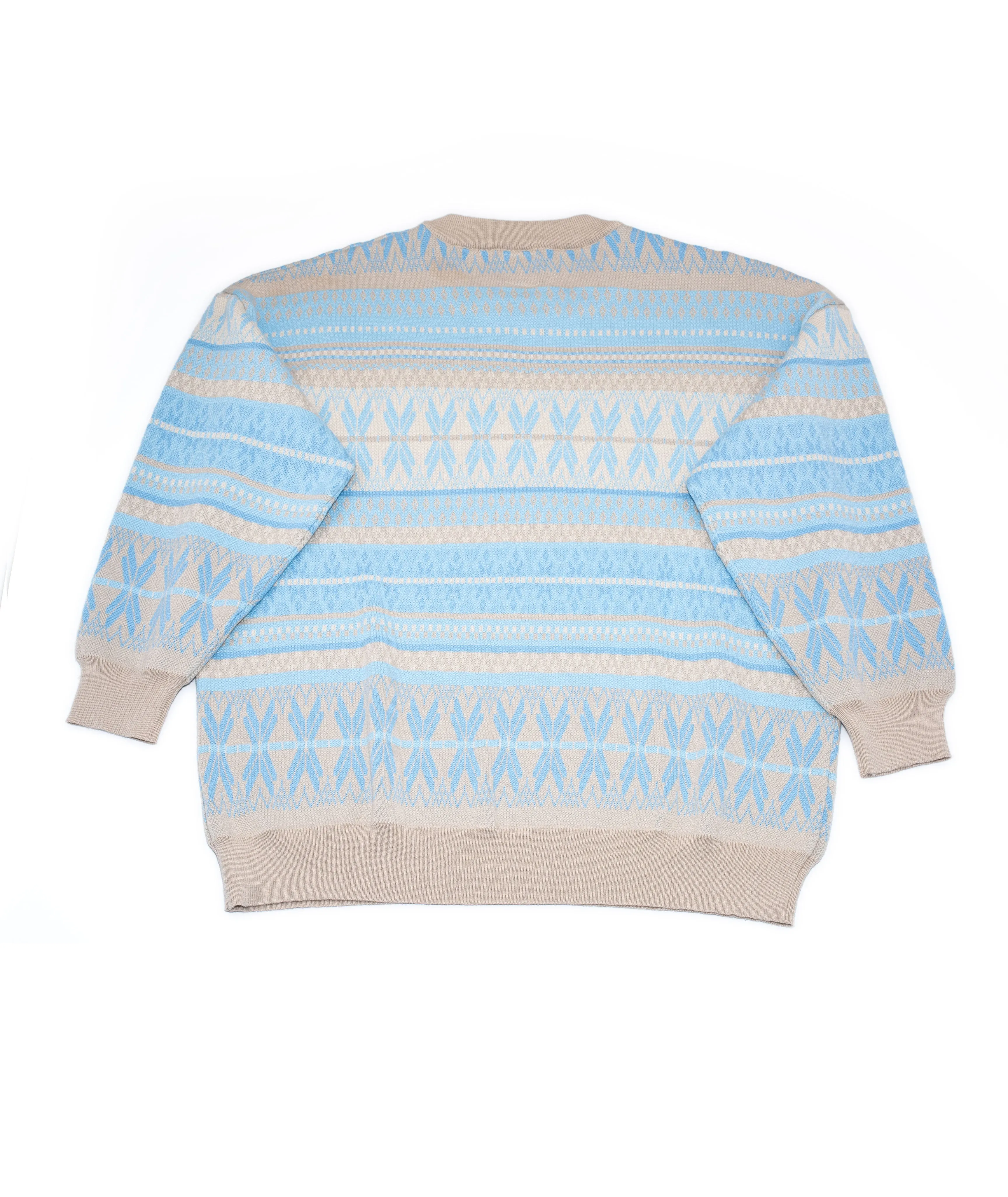 Sunkissed Coconut Juniors Aspen Ski Snowflake Sweater