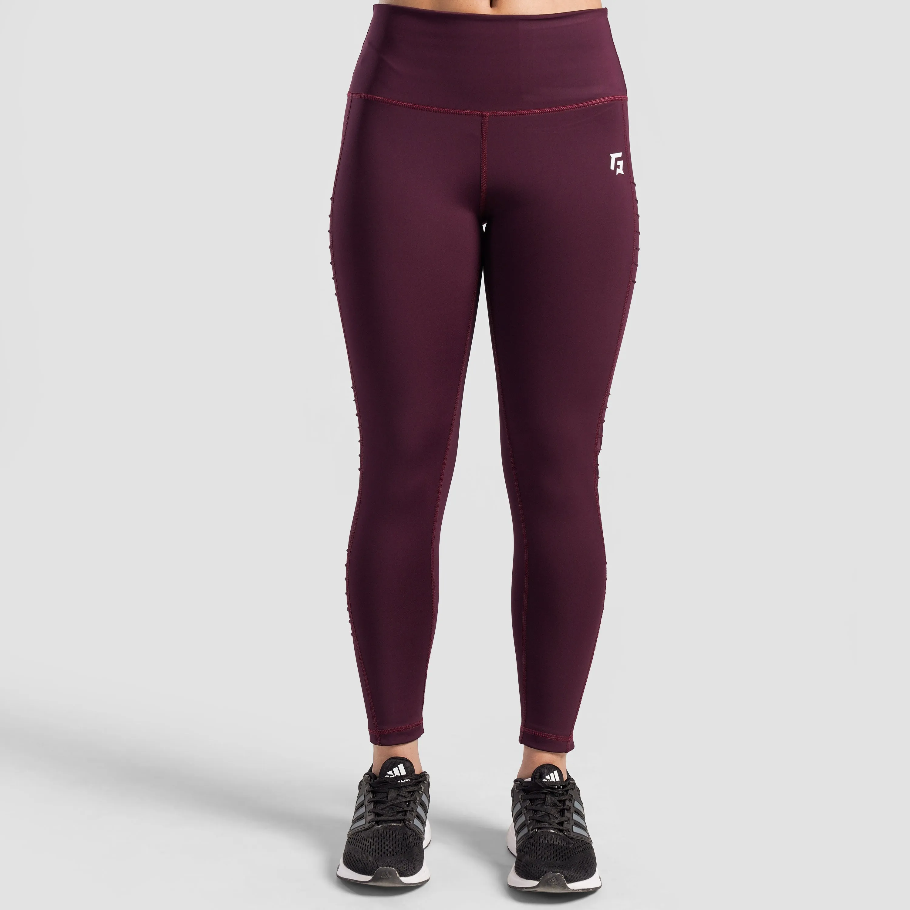 SupremeFlix Leggings (Maroon)