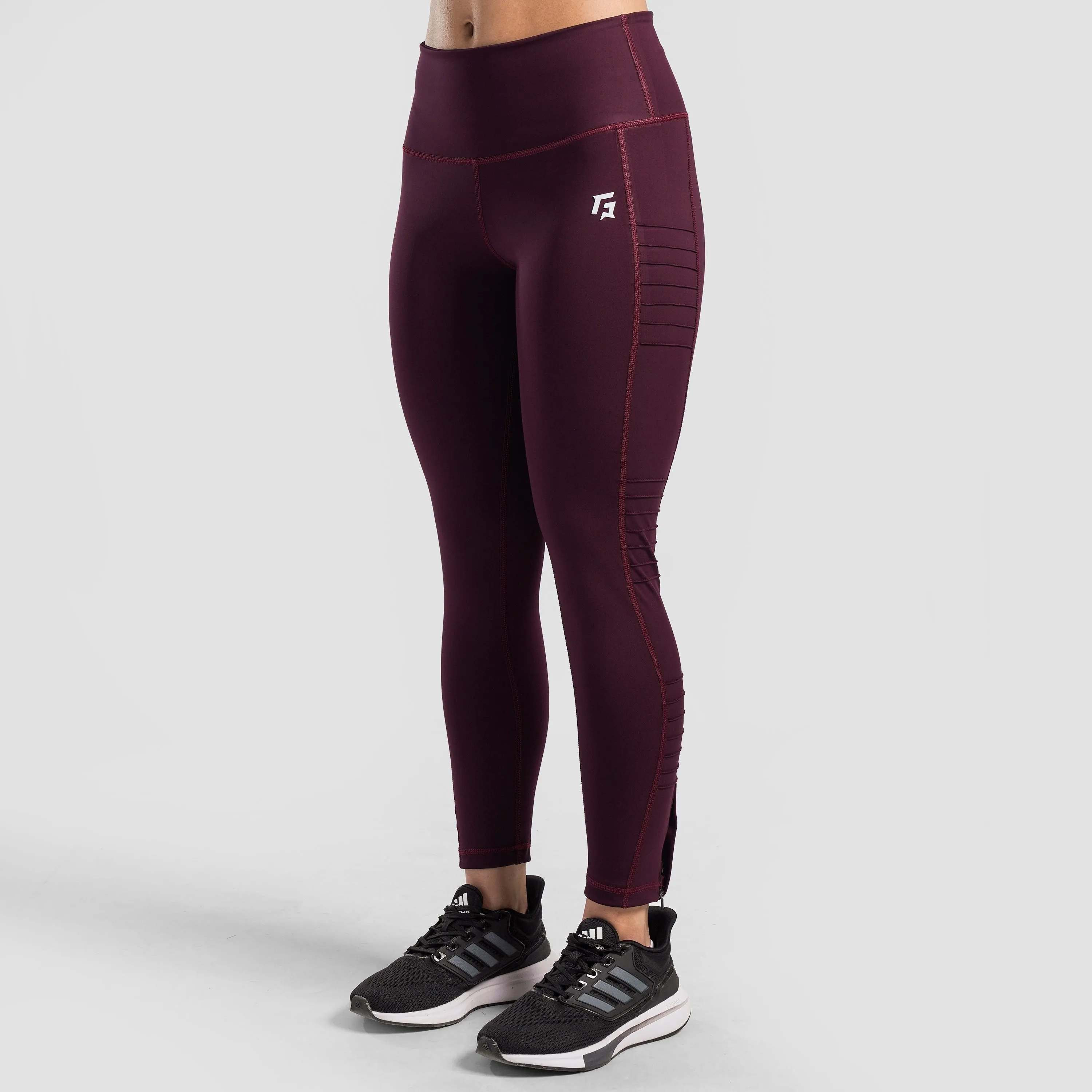 SupremeFlix Leggings (Maroon)