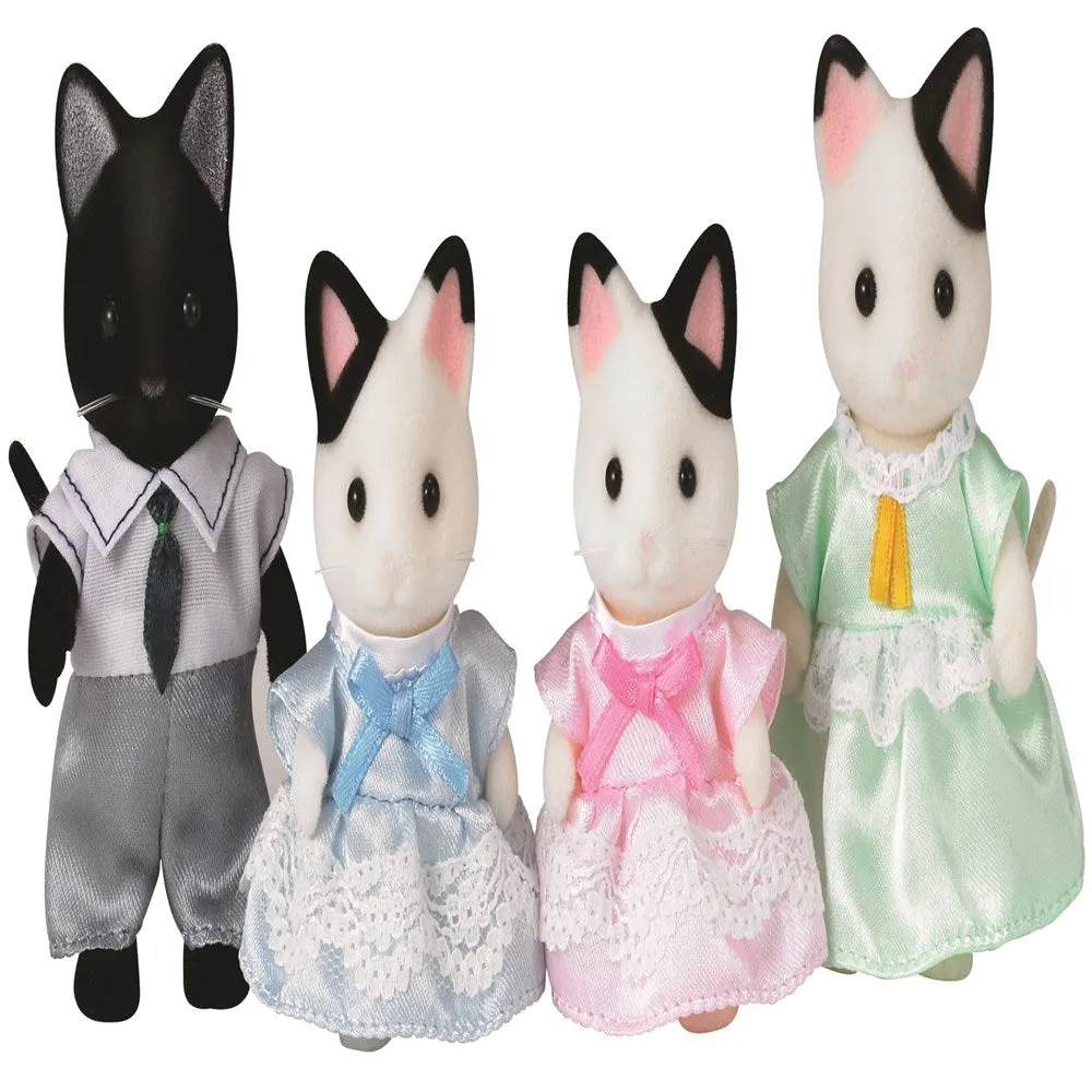 Sylvanian Families 5181 Tuxedo Cat Family