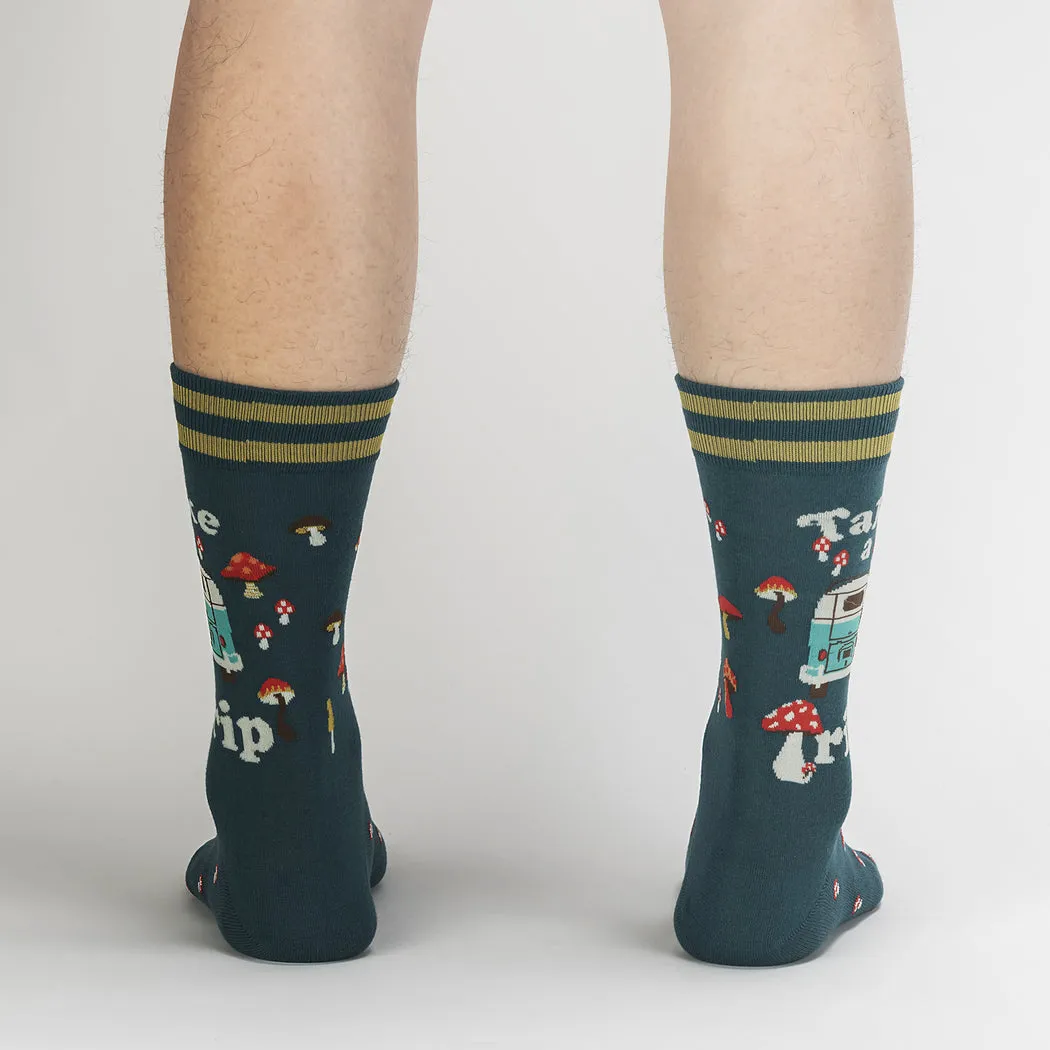 Take A Trip Men's Crew Socks