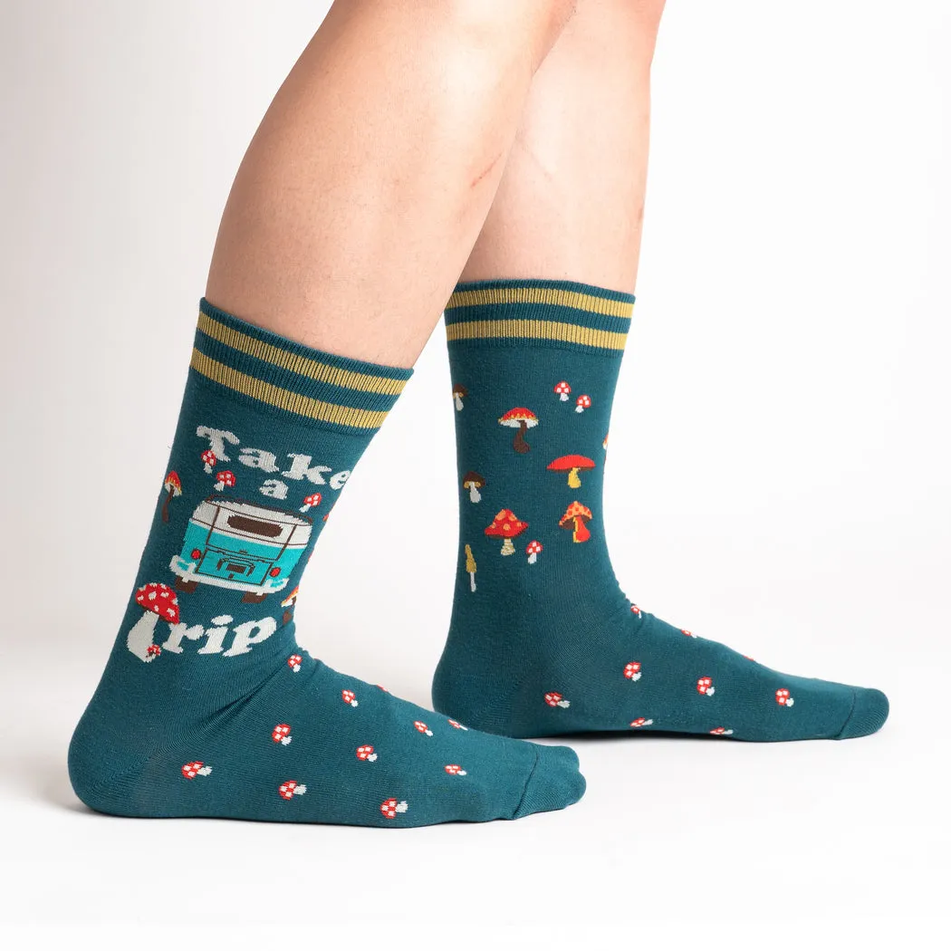 Take A Trip Men's Crew Socks