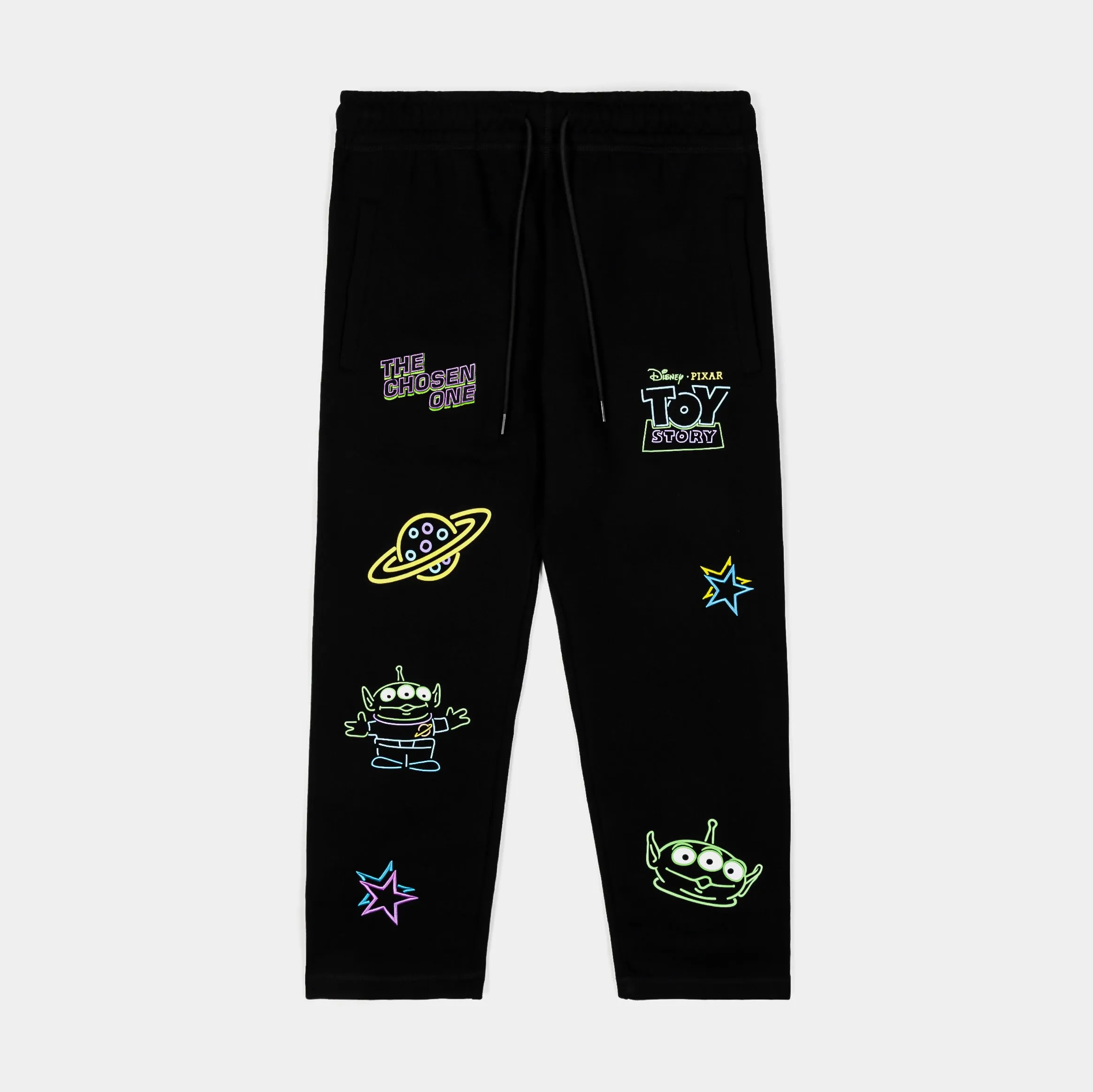 Toy Story by Shoe Palace Alien Sweatpants Mens Pants (Black/Green)