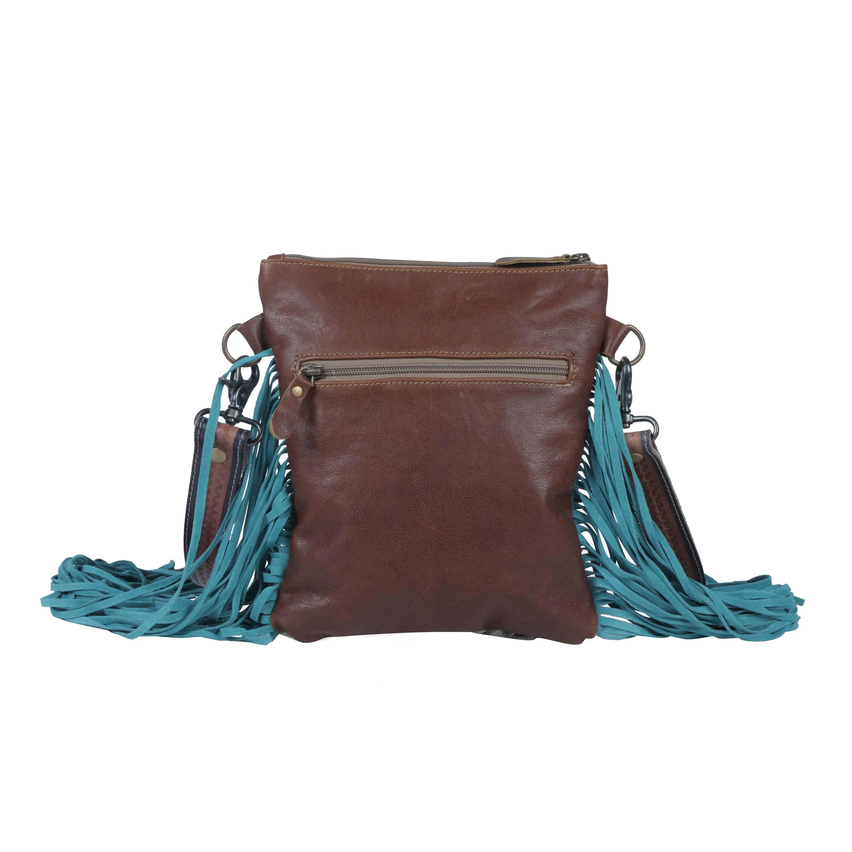 Viridian  Leather & Hairon Bag