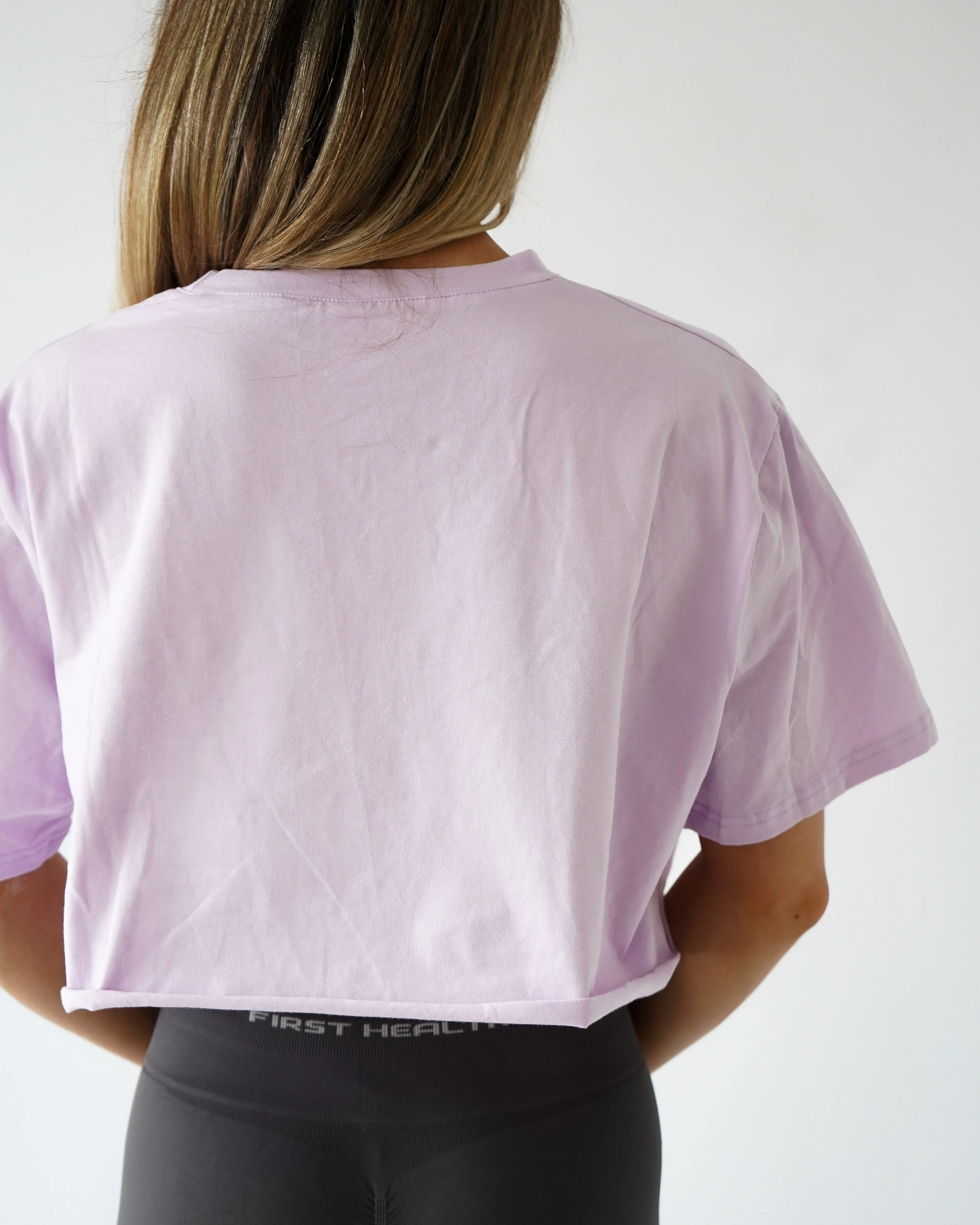 Vital Crop Tee - Lavender