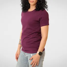 Women Under Shirt (Cotton   Lycra) - Burgundy