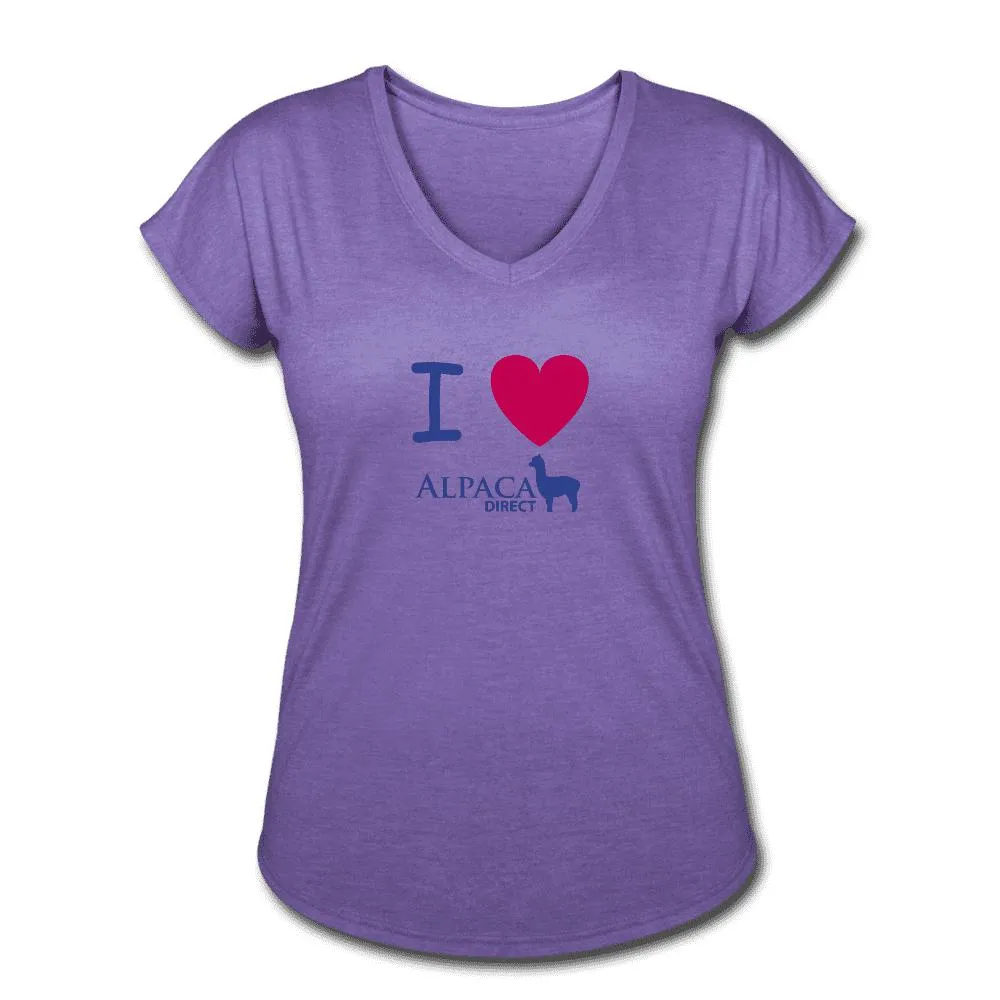 Women's Tri-Blend V-Neck T-Shirt