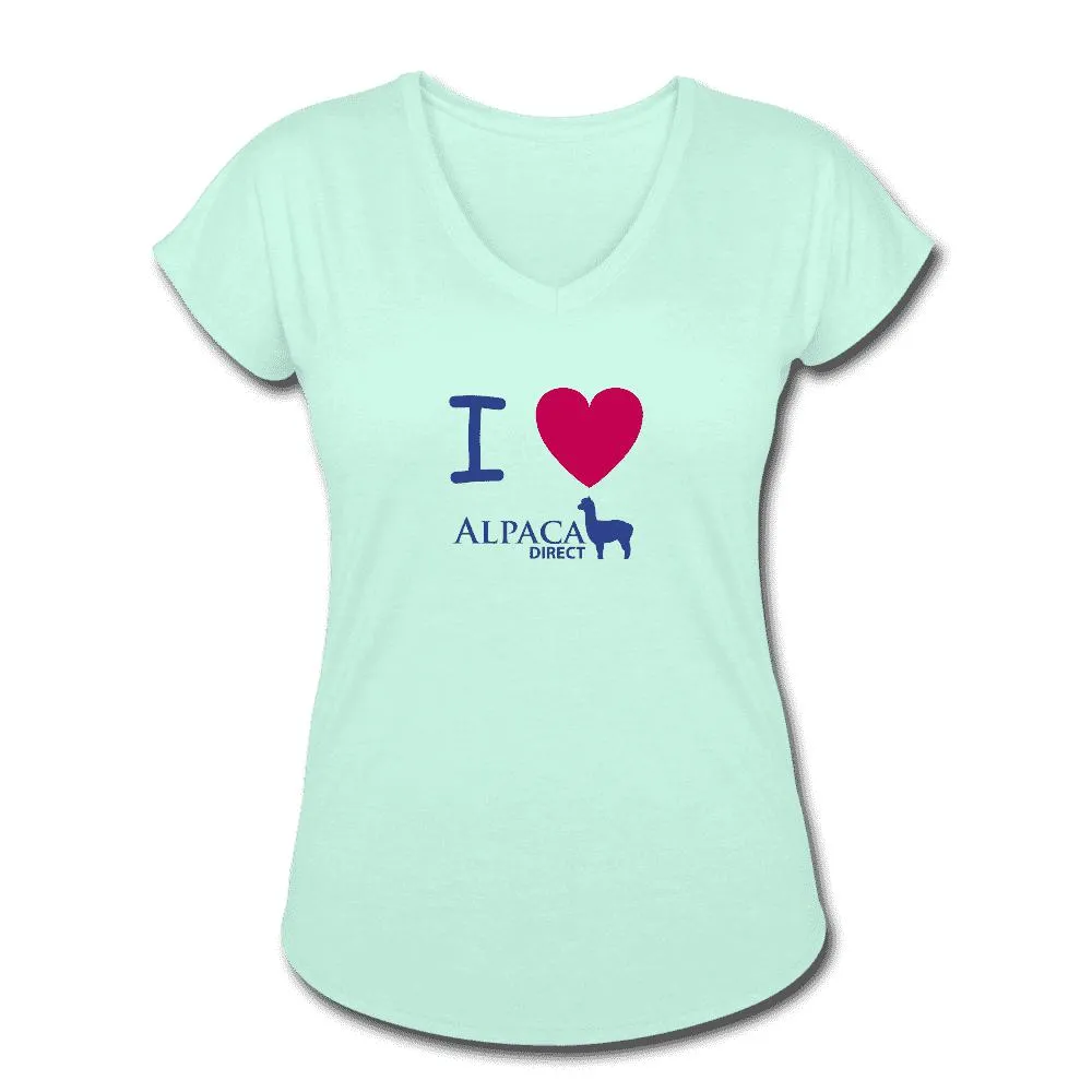 Women's Tri-Blend V-Neck T-Shirt