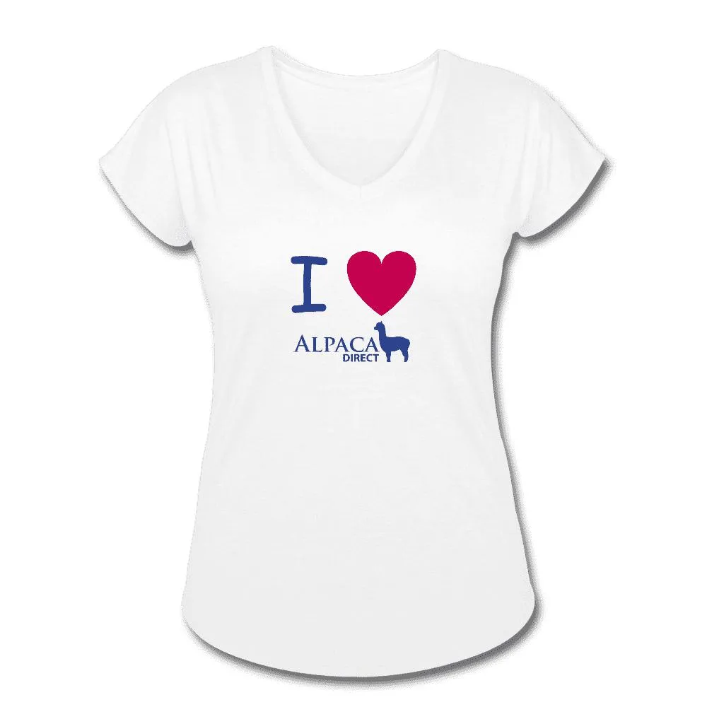 Women's Tri-Blend V-Neck T-Shirt