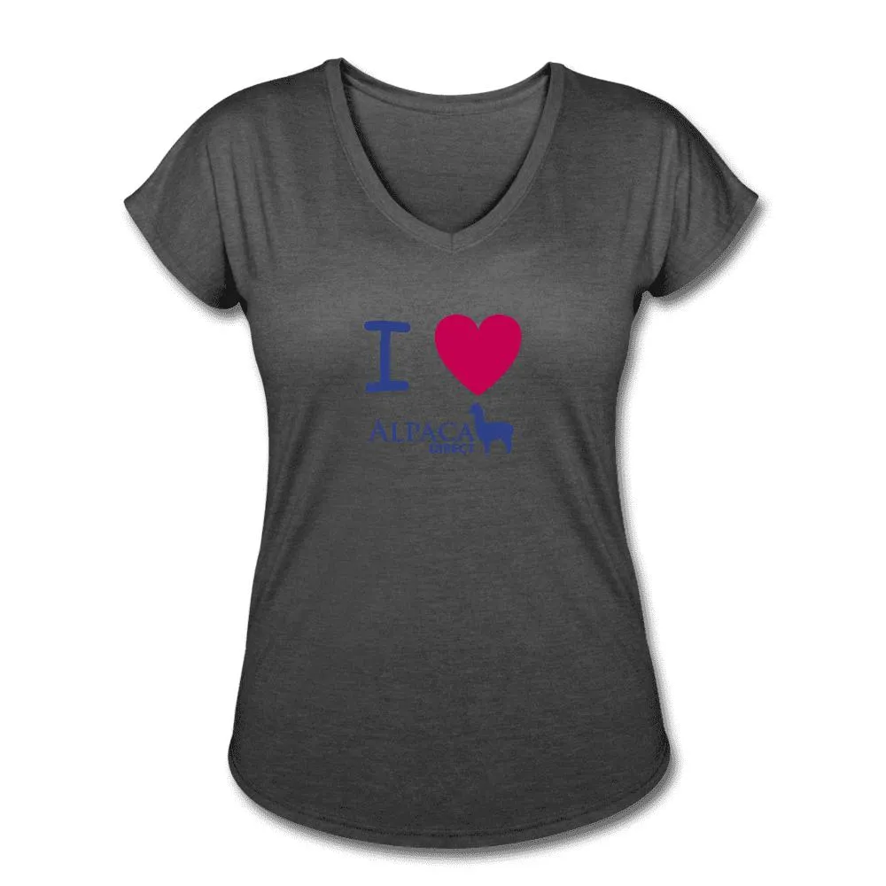 Women's Tri-Blend V-Neck T-Shirt