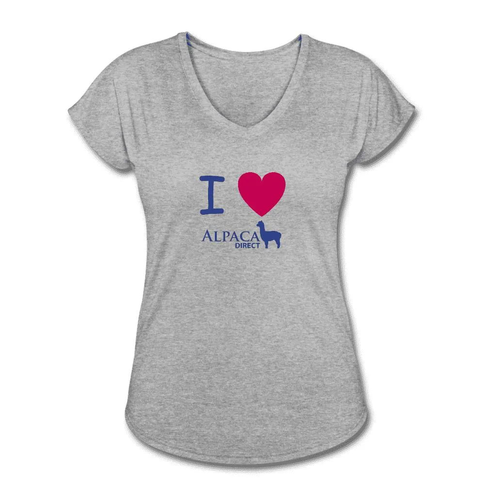 Women's Tri-Blend V-Neck T-Shirt