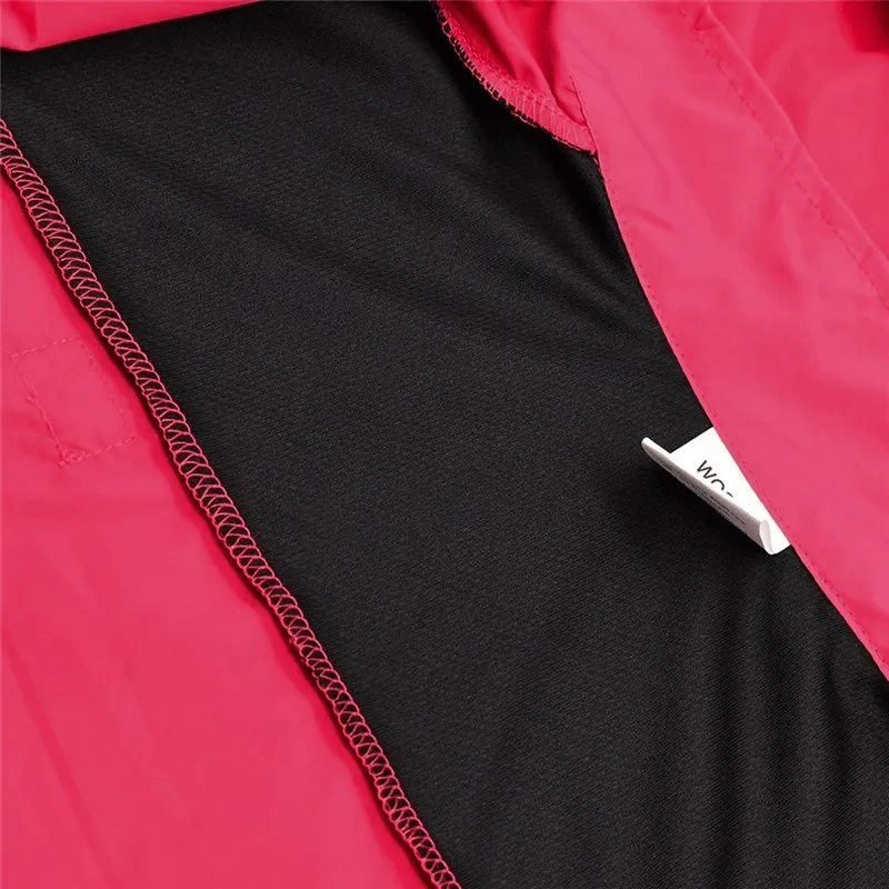 Women's Waterproof Cycling Jacket with Hooded / Running  Jacket with Pocket Back - SF0073