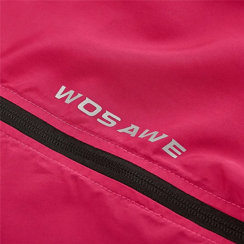 Women's Waterproof Cycling Jacket with Hooded / Running  Jacket with Pocket Back - SF0073