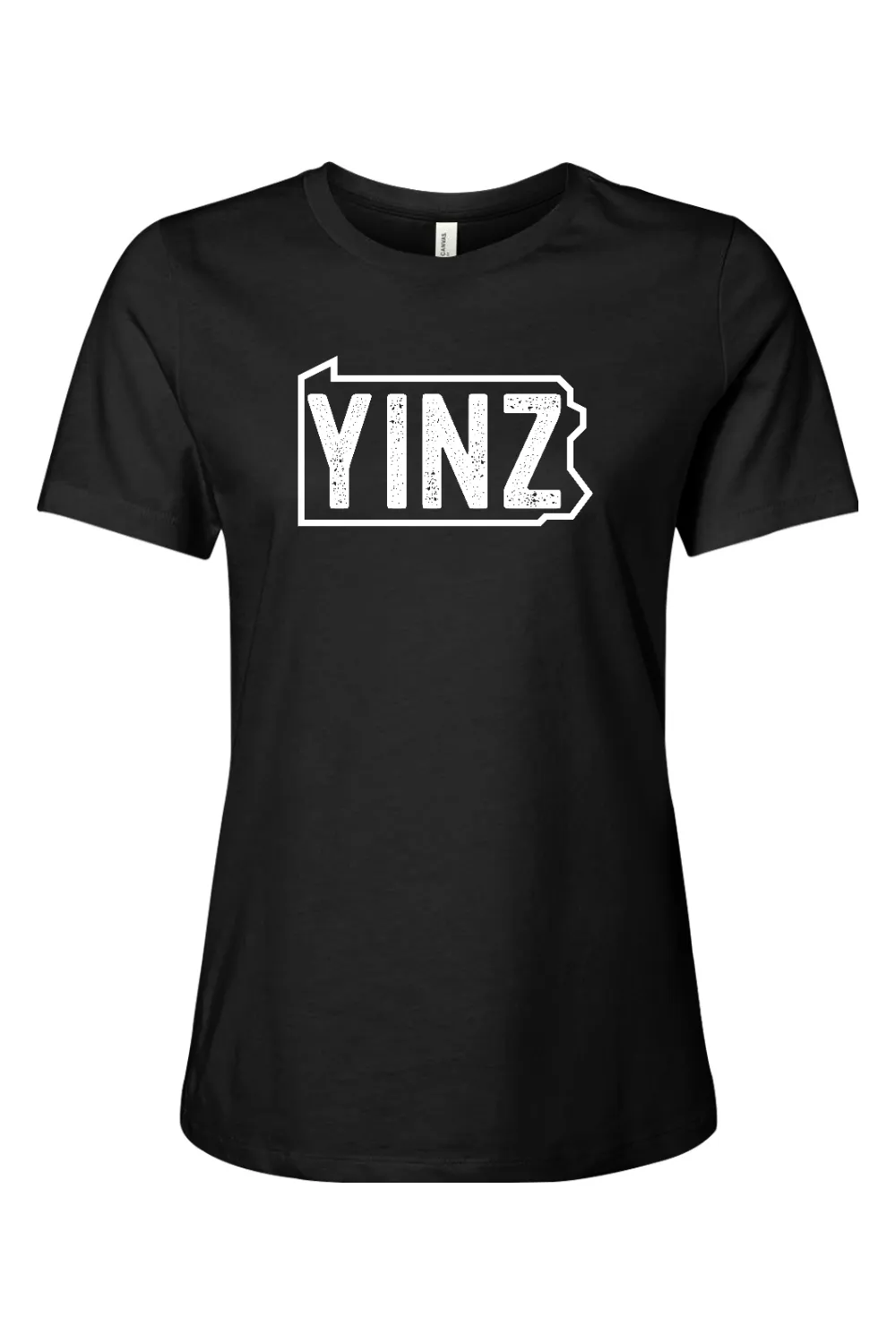 Yinzylvania White Logo - Ladies Tee